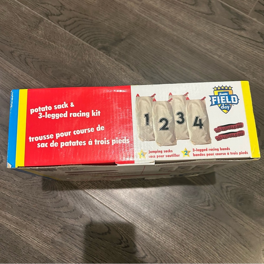 Field Day Potato Sack & Racing Kit - Red, Blue, Yellow - Picture 2 of 4